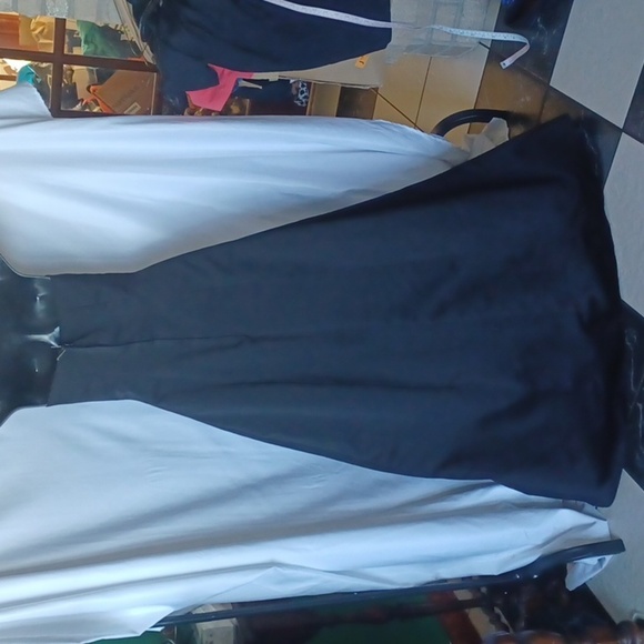 Urban Girl Nites Formal dress, black & blue, sz 3/4 - Picture 4 of 6